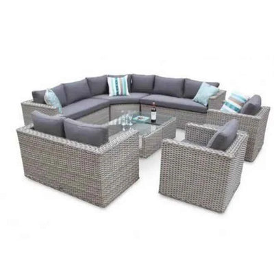 2022 Resin Wicker Modular Outdoor Patio Furniture Sets Garden Sofas
